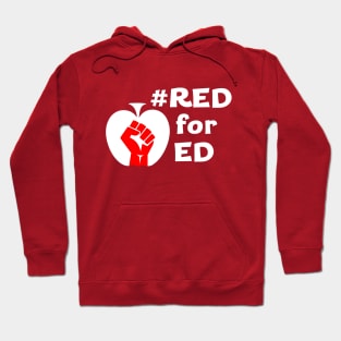 Red for Ed (red fist) Hoodie